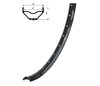 Felge KLS VALOR 3 DSC, 32H, 1 Nit, FV, 27,5  black